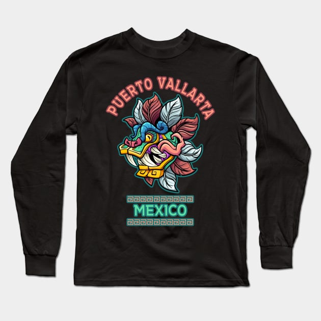 Puerto Vallarta Mexico Long Sleeve T-Shirt by LiquidLine